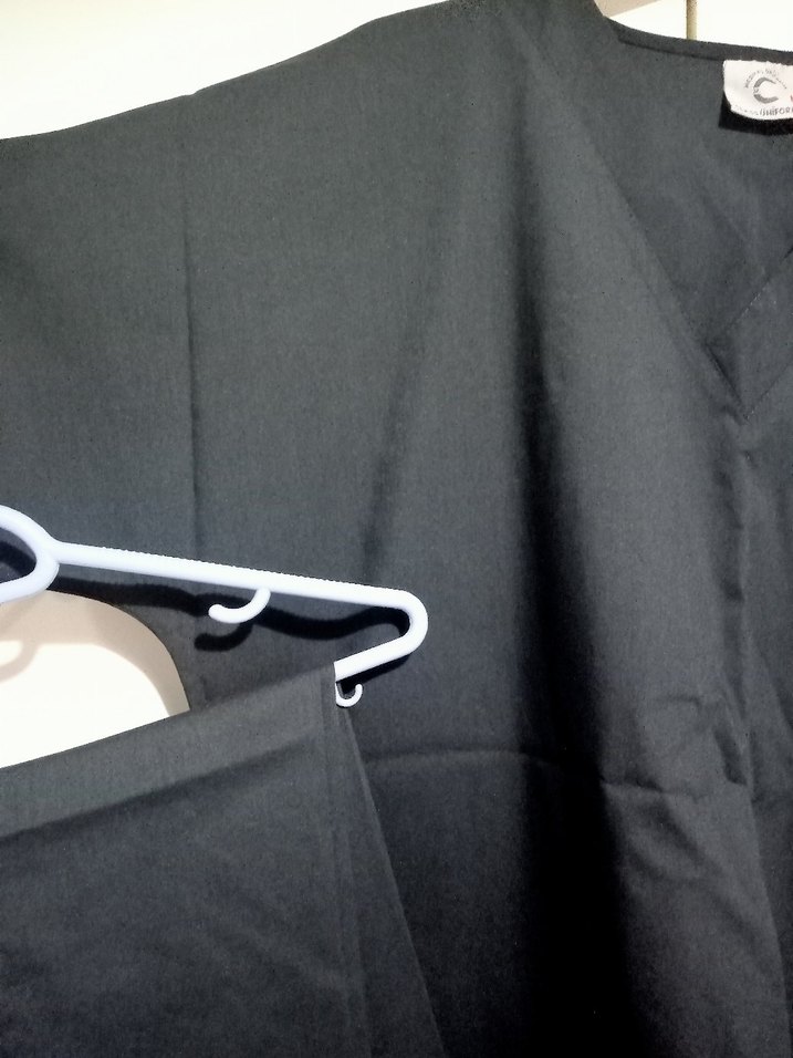 lacivert yazlık hemşire uniformasi - Görsel 3