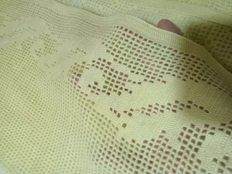 Beyaz Örgü Kadın Yelek V Yakalı - Görsel 3