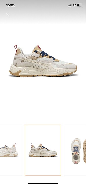 42.5 Beden camel Renk Puma Rs-Trck Erkek Ayakkabı
