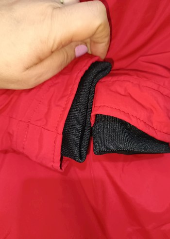 Kırmızı Erkek Street Style Mont - Görsel 7