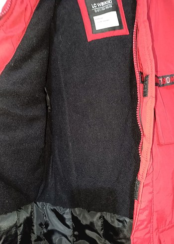 Kırmızı Erkek Street Style Mont - Görsel 6