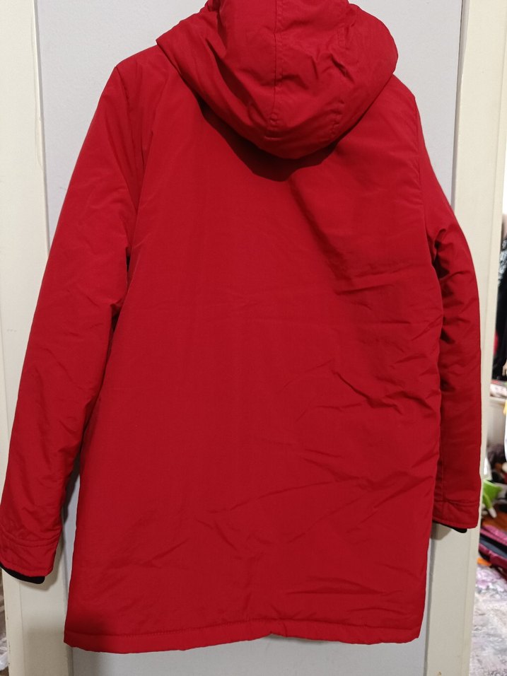 Kırmızı Erkek Street Style Mont - Görsel 2