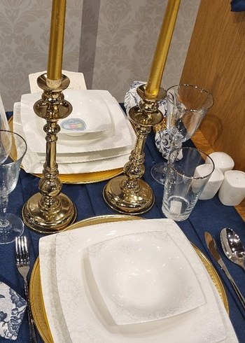 0 KUTUSUNDA KARACA FİNE PEARL 12 KİŞİLİK YEMEK TAKIMI