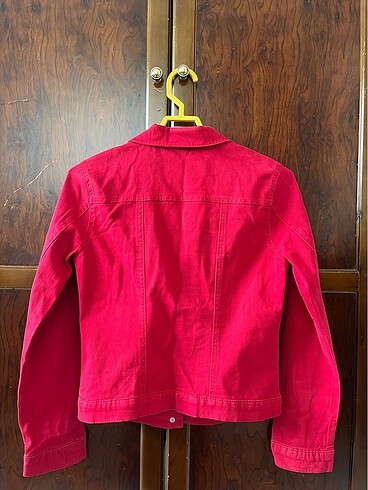 LC Waikiki Lcw teen kırmızı kot ceket