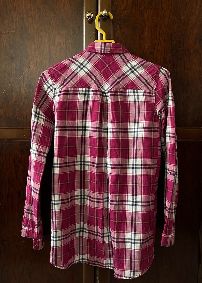 Lcw teen ekoseli gömlek - Görsel 2