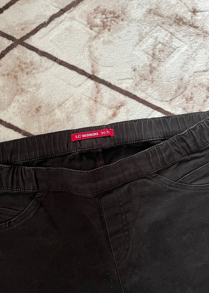 Lcw kahverengi boru paça pantolon - Görsel 2