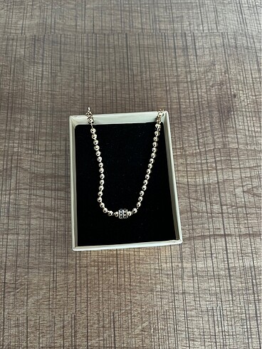 Çelik ortası taşlı bileklik - Görsel 2