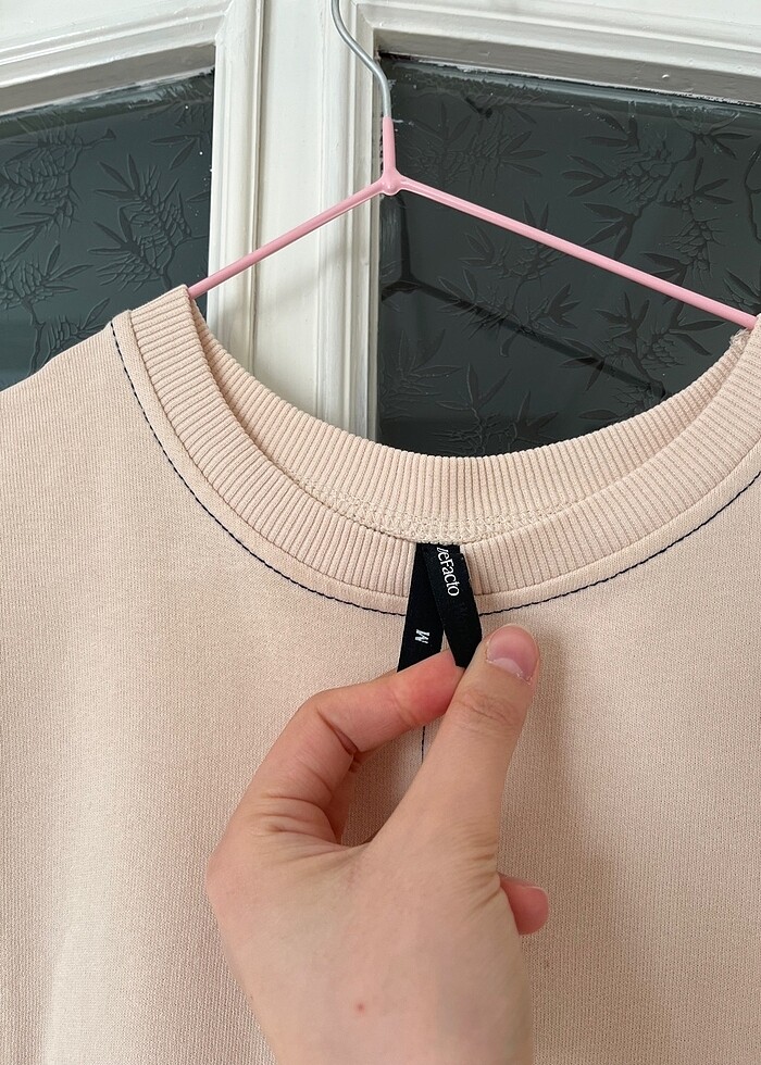 Defacto dikiş detaylı sweatshirt - Görsel 4