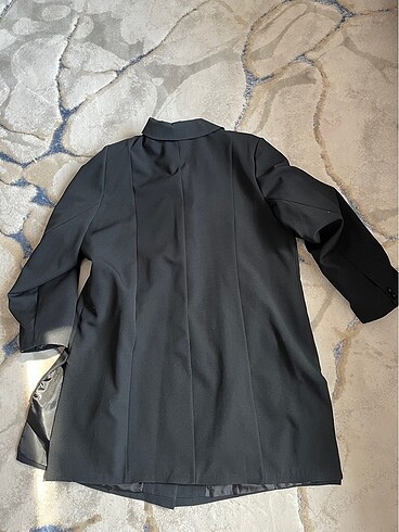 universal Beden siyah Renk Oversize blazer ceket