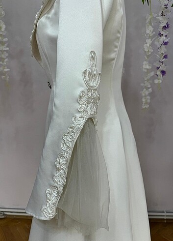 İKINCİ EL GELİNLİK ,NİKAH ELBİSESİ,KAFTAN. - Görsel 4
