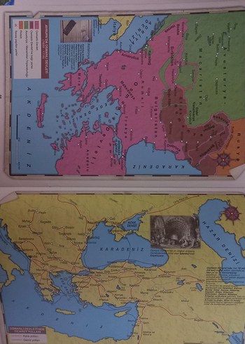  Beden Renk Tarih Atlası - Yeni Programa Uygun Ata Yayınları