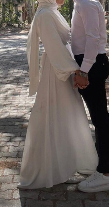 s Beden beyaz Renk Nikah elbisesi