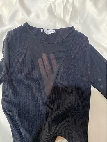 xs Beden siyah Renk zara bluz