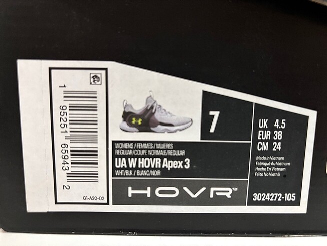38 Beden çeşitli Renk Under Armour Spor Ayakkabi