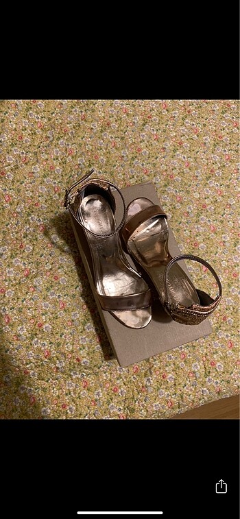 American Vintage Papşin topuklu ayakkabı