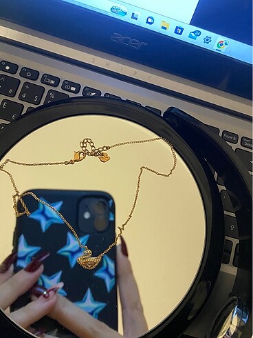  Beden Swarovski kolye