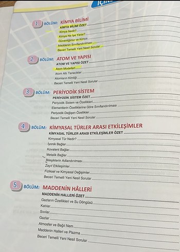  Beden Aydın TYT Kimya Konu Özetli Soru Bankası