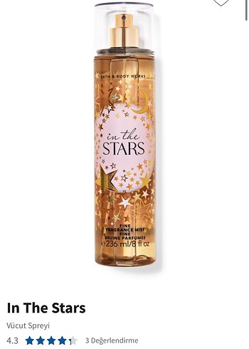 BBW In The Stars Kadın Vücut Spreyi 236 ml