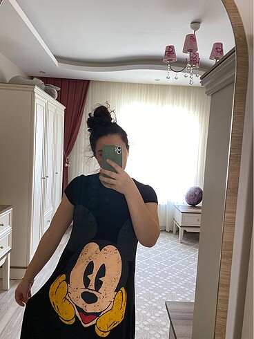 m Beden siyah Renk Midi boy yazlık elbise