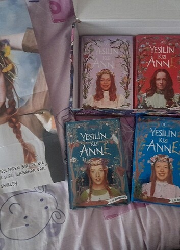 yeşilin kızı anne 5 kitap kutulu