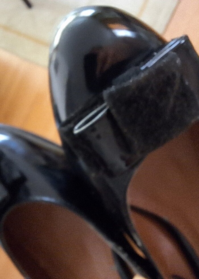 Rugan abiye ayakkabı - Görsel 2