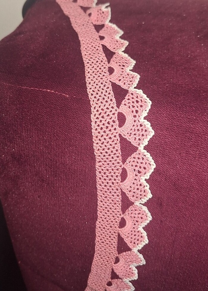 Nostaljik ,tığ işi ara danteller - Görsel 5