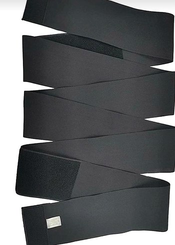 Siyah Fit Gösteren Bele Sarılan Korse - Görsel 2