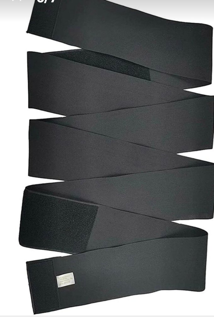 Siyah Fit Gösteren Bele Sarılan Korse - Görsel 2