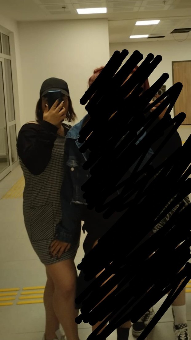 Gri Kareli salopet - Görsel 4