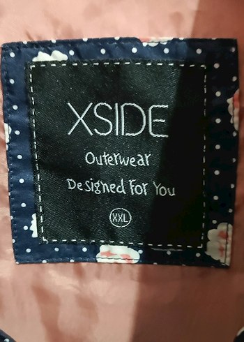 Kadın Lacivert Puantiyeli Uzun Yağmurluk - Görsel 5