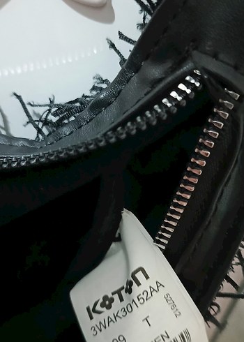 Siyah Püsküllü Simli Gotik Örgü Kadın Çanta - Görsel 6