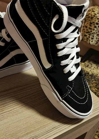 Siyah Platform Tabanlı Kadın Spor Ayakkabı - Görsel 14