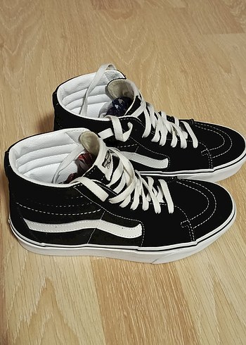 Siyah Platform Tabanlı Kadın Spor Ayakkabı - Görsel 9