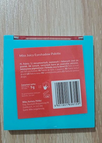 Miss Juicy Çok Renkli Far Paleti - Görsel 3