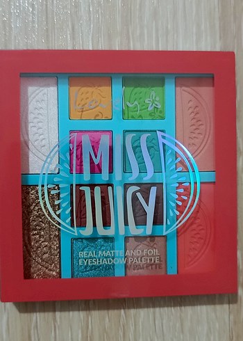 Miss Juicy Çok Renkli Far Paleti - Görsel 2