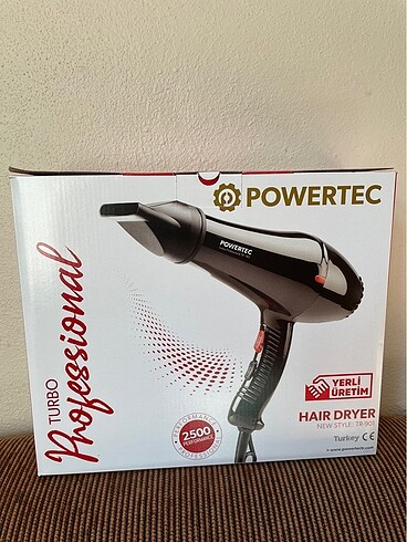 Powertec Profesyonel Saç Kurutma Makinesi
