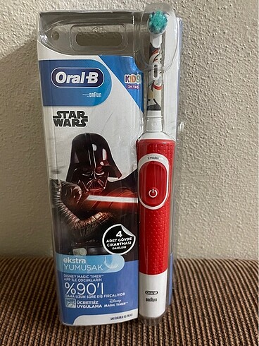 Beden Renk Braun Oral B Starwars şarjlı diş fırçası