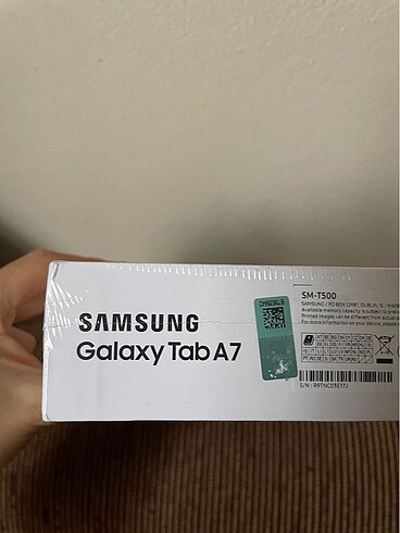 universal Beden gri Renk Samsung Tab A7 10,4 inch 32 GB köyü gri tablet