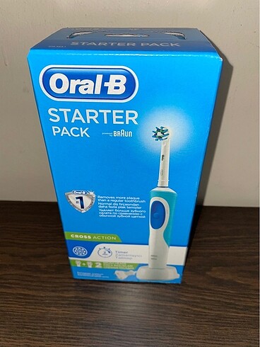 Braun Oral B 2 başlıklı şarjlı diş fırçası