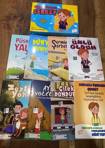 Meraklı Üşengeç Şerbet - Çocuk Kitapları Seti