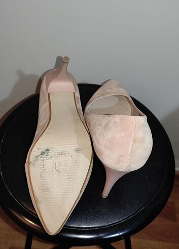 Jill Stuart jill marka süet topuklu ayakkabı