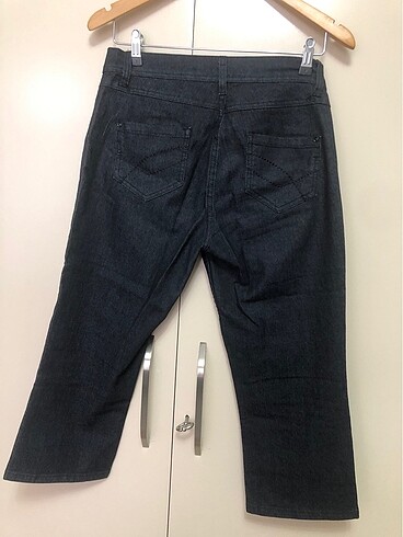 Marks & Spencer Marks&Spencer kot kumaştan kapri pantolon