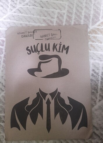 Suçlu kim dedektif oyunu