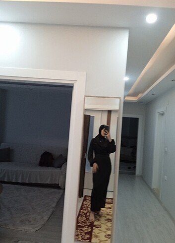 36 Beden Siyah elbise