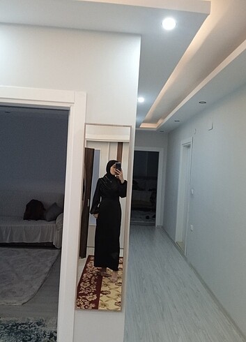 36 Beden siyah Renk Siyah elbise