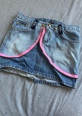 Vintage Dolce Gabbana denim etek