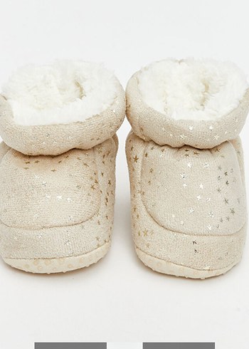 Kız Çocuk Beyaz Kürklü Nakışlı - Görsel 2