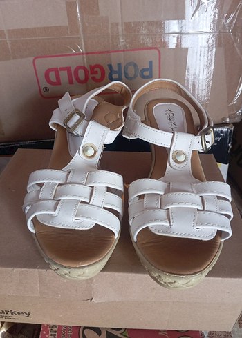 Bej Kadın Dolgu Topuk Espadril - Görsel 2