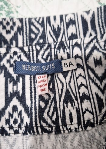 Çocuk Renkli Desenli Fermuarlı Ceket - Görsel 5