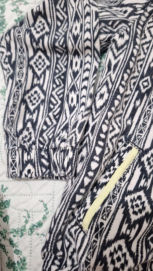 Çocuk Renkli Desenli Fermuarlı Ceket - Görsel 2